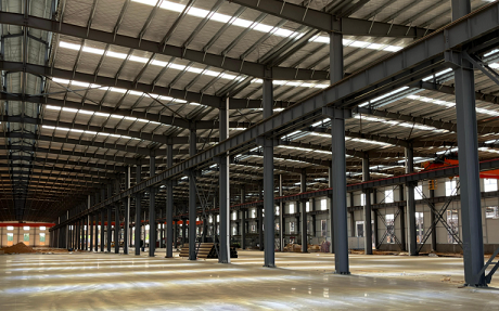 大通重型钢结构可用于大跨度工业厂房、大型仓库的建造！